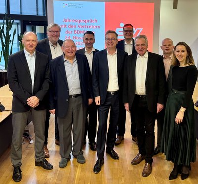 Jahresgespräch zwischen BDMV und SV SparkassenVersicherung
